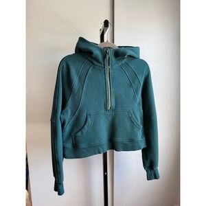 Lululemon Scuba Oversized Half-Zip Hoodie / Size XS/S / Storm Teal